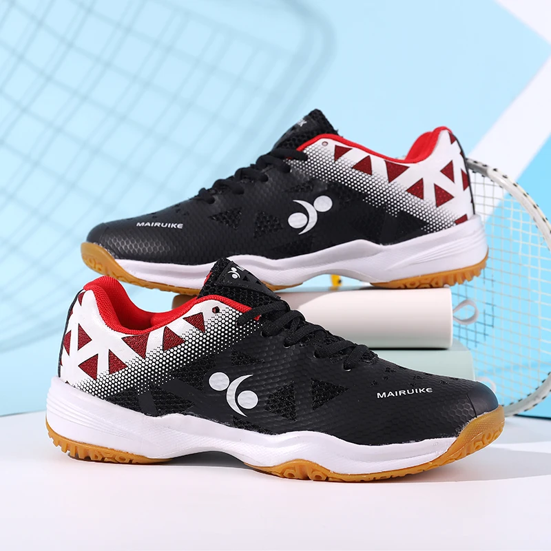 Mannen Badminton Schoenen Tafeltennis Schoenen Slijtvast Ademende Sneakers Antislip Originele Volleybal Schoenen
