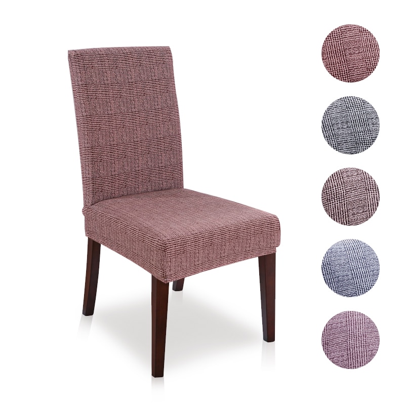 Stretch Spandex Removeable Dining Room Chair Covers Living Room Kitchen Restaurant Wedding Decoration Chair Slipcovers