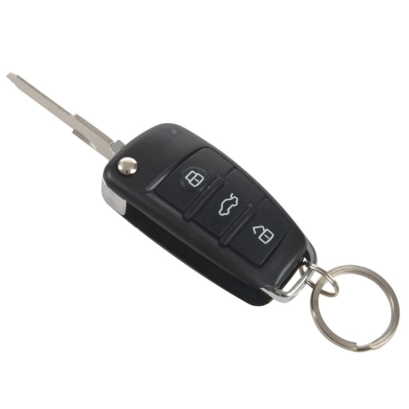Universal Car Auto Keyless Entry System Button Start Stop LED Keychain Central Kit Door Lock with Remote Control