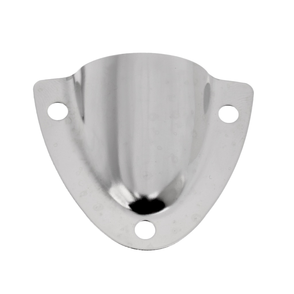 8pcs Stainless Steel Midget Clam Shell Ventilator Wire Cable Vent Cover For Boat/Marine UV Weather Resistant
