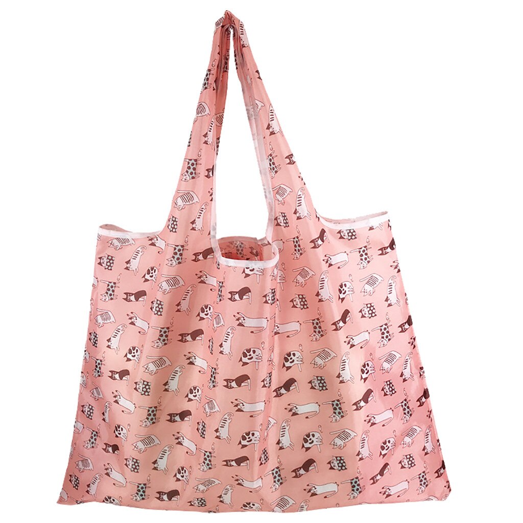 Eco Shopping Reizen Schoudertas Tote Handtas Folding Herbruikbare Handtas Tote Bag Vrouwen Grote Schoudertassen #6.29: L
