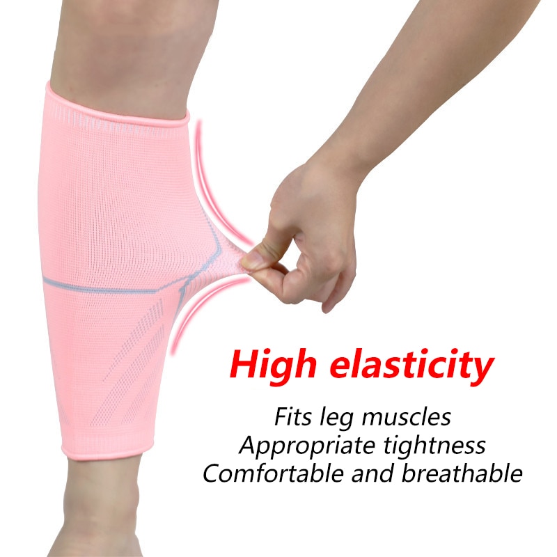 Calentadores de piernas de ciclismo para mujer, para correr, senderismo, manga de compresión para pantorrillas, polainas de protección alta, envoltura deportiva elástica, soporte para espinilleras