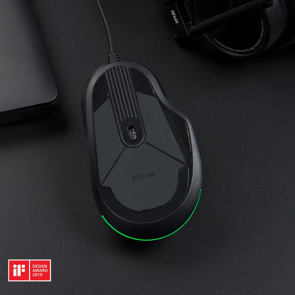 Xiaomi Miiiw 700G USB Wired Gaming Mouse 6 Programmable Buttons 7200DPI Colorful RGB Backlit Computer Gamer Gaming Mouse