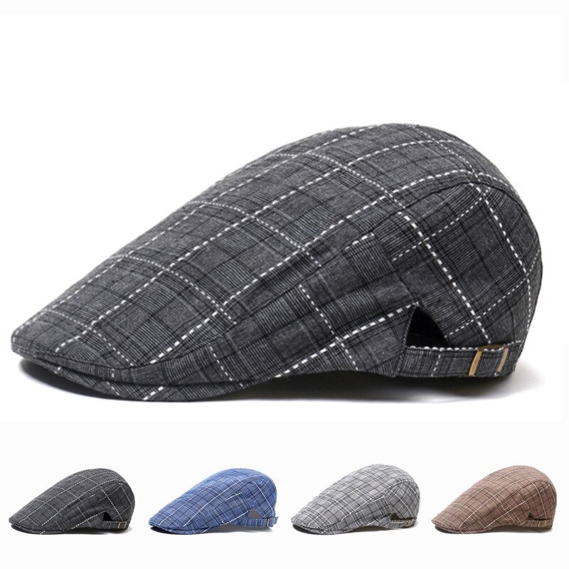Boina de Golf para conducir para hombre, gorro clásico de invierno, cálido