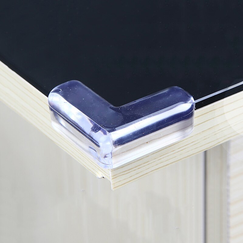 Silicone Safety Protector Table Corner Protection From Baby Children Anticollision Edge Corners Guards Cover For Kids 1-16Pcs: 1PC L Shaped