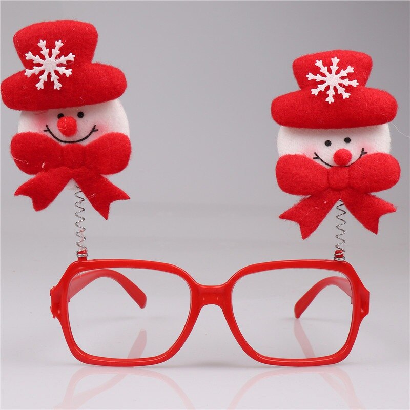 Decoratieve Kerst Brilmontuur Kerst Kostuum Decoraties Voor Kinderen En Volwassenen