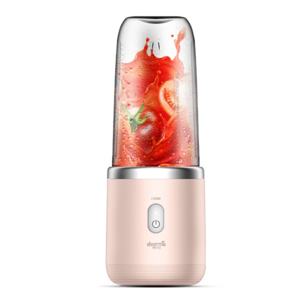 Xiaomi Deerma Electric Juicer 400ML Portable Blender Wireless Automatic Multipurpose USB Rechargable Mini Juice Cup Cut Mixer: Default Title