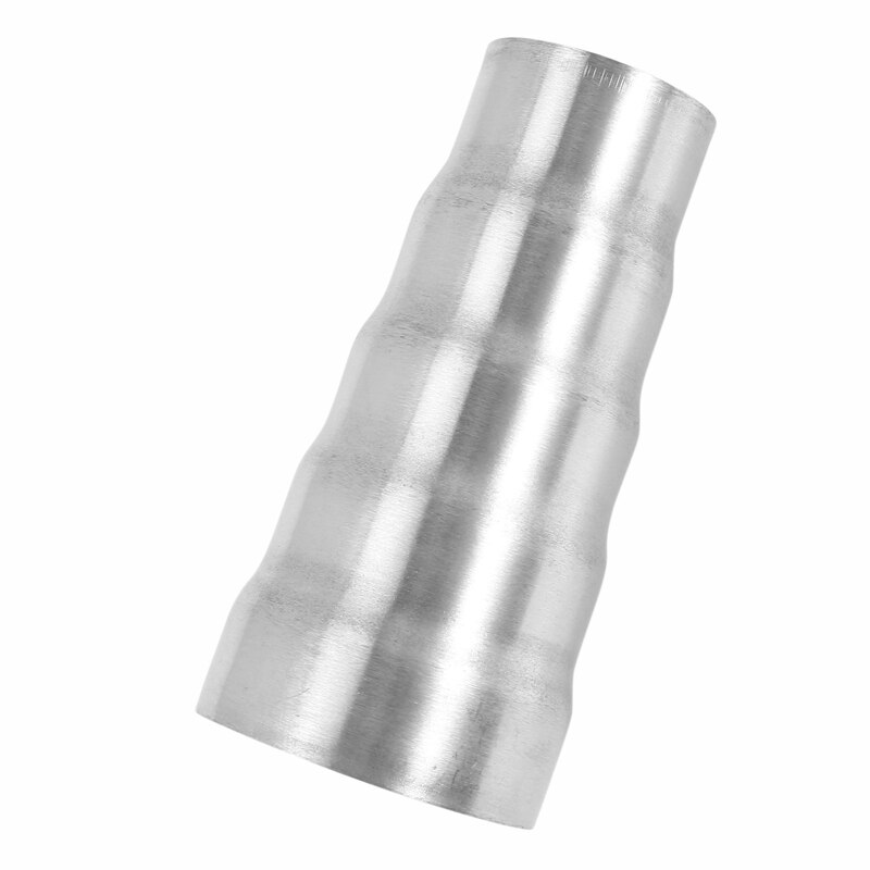 Car Stainless Steel Exhaust Adapter 5 Step Reducer Adapter Connector Pipe Cone 5 Step Universal Reducer