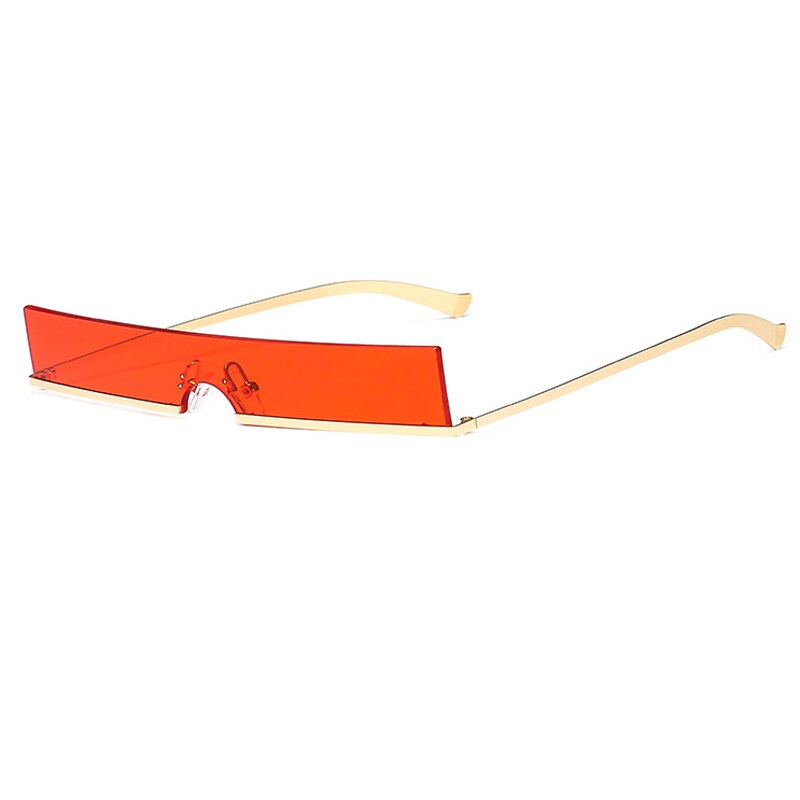 ALOZ MICC Vrouwen Vierkante Zonnebril Mode Metalen Half Frame Goggle Zonnebril Vrouwen Sexy Shades Eyewear UV400 Q154