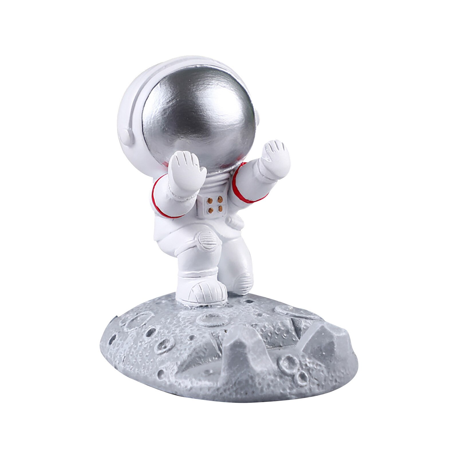 4 # Desktop Holder Stand Iphone Astronaut Universele Mobiel Smartphone Houder Bureau Decoratie Artikelen Voor Accessoires