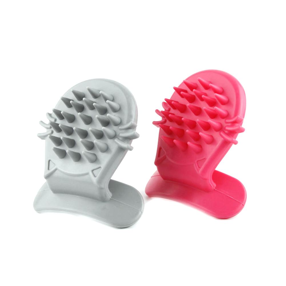 Pet Licking Cat Massage Brush Tongue-shaped Tongue Cat Brush Scratcher Pet Hair Remover Brush For Small Dog Kitty