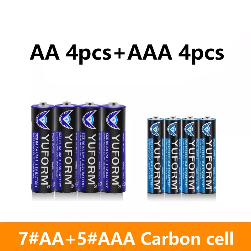 AA Batterij 1.5V AAA Wegwerp Alkaline Droge Batterij voor LED Licht Speelgoed Mp3 CameraFlashShaverCDPlayerDraadloze Muis: Rood