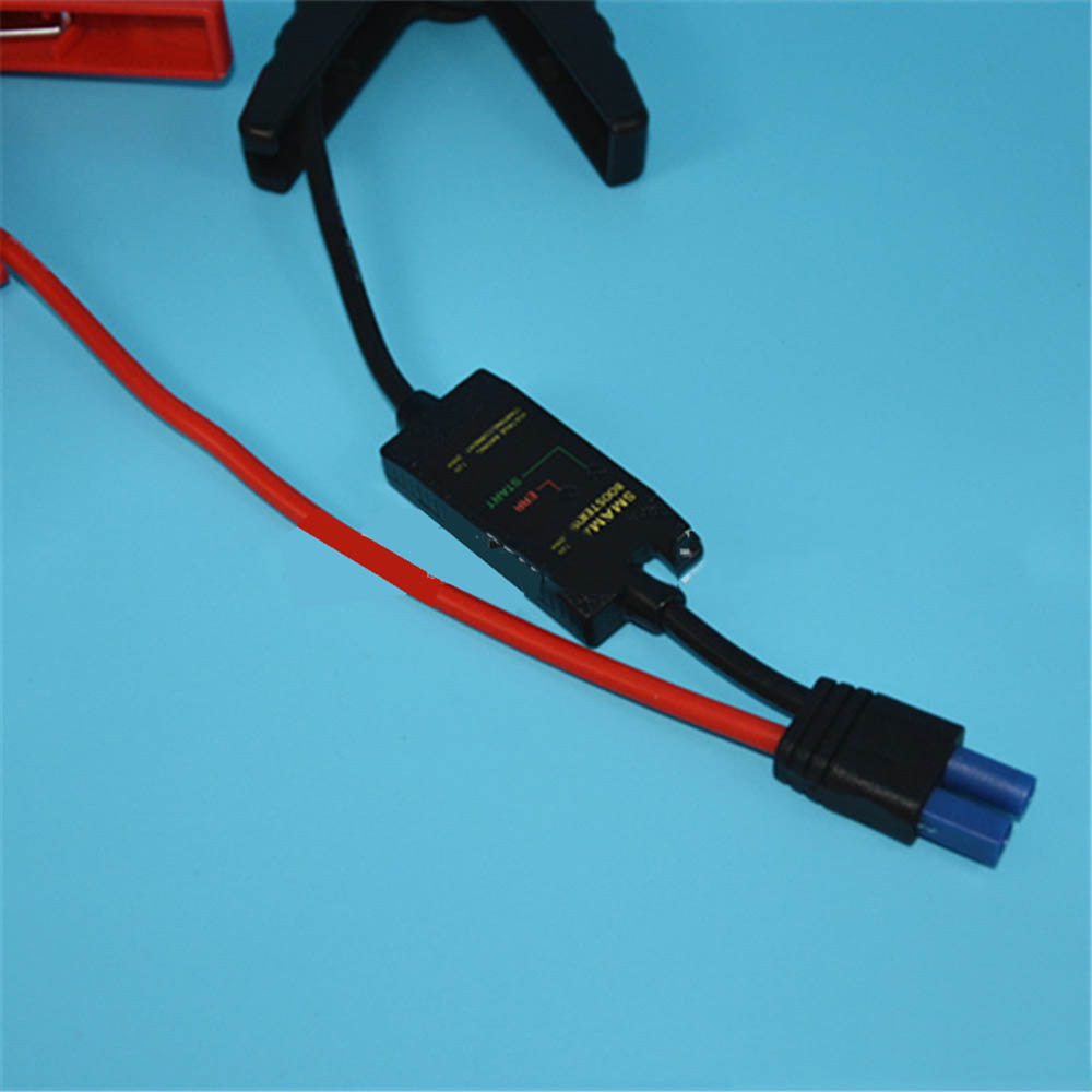 Buendeer 12V 200A intelligent Booster Cable Smart EC5 Connector Car Truck Emergency Jump Starter Alligator Clamps Clip
