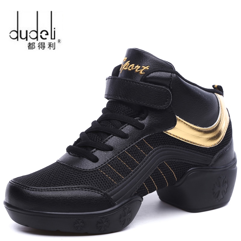 DUDELI-zapatos de baile para mujer, zapatillas deportivas de suela exterior blanda, zapatos de practica moderna, Zapatos de Baile de Jazz