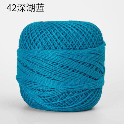 20g laine soie épaisse Crochet fil dentelle Wayuu sac main-bricolage Crochet été coton Fine laine à tricoter: 27