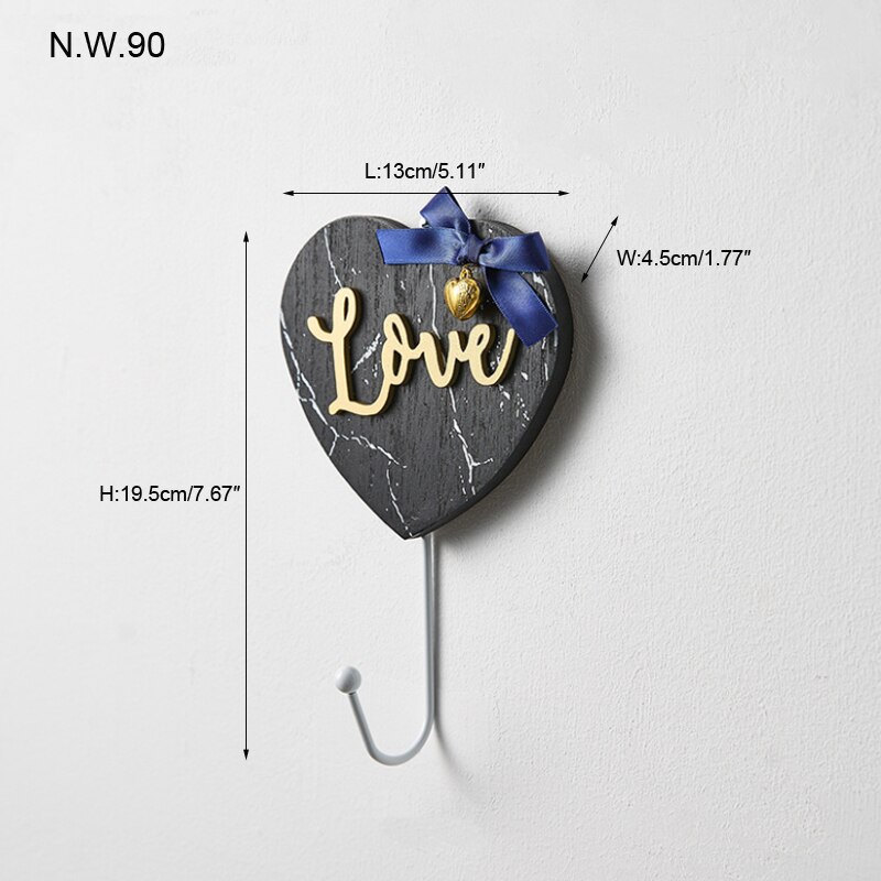 Wooden Hanging Plaque Sign with Hooks Wall Mounted Wood Sign with Coat Hat Key Holder for Kitchen Room Home Decorative: style 5