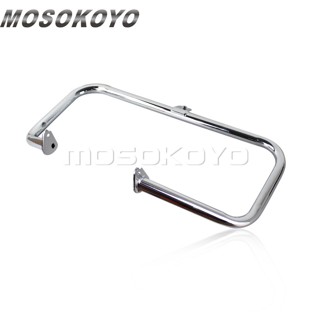 Krom motorveien motorvernet 32mm rør krasj bar støtfanger til harley på turné vei konge gate gli flhx flhr flht 1997