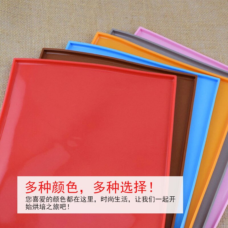 Silicone Baking Mat DIY Cake Pad Pan Non-Stick Oven Liner Swiss Roll Bakeware Plate Dish Mold BBQ Grill & Baking Mats Macarons