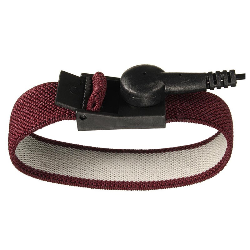 Antistatisk esd justerbar rem antistatisk jordningsarmband handledsband: Default Title