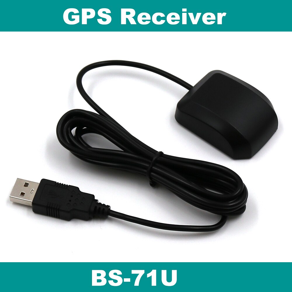 BEITIAN, GPS ontvanger, USB driver, 4M FLASH, NMEA-0183 Auto-aangepast baudrate, BS-71U, vervangen SIRF IV BU-353S4 VK-162