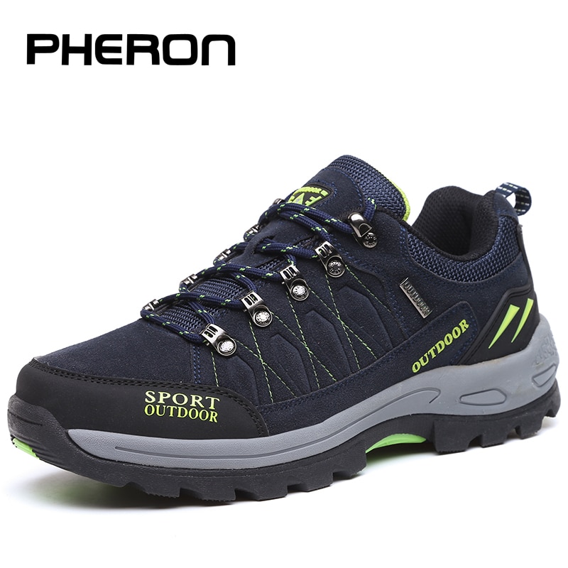 PHERON automne/hiver chaussures hommes grande taille 47 respirant hommes chaussures décontractées en plein air hommes baskets chaussures plates Couple