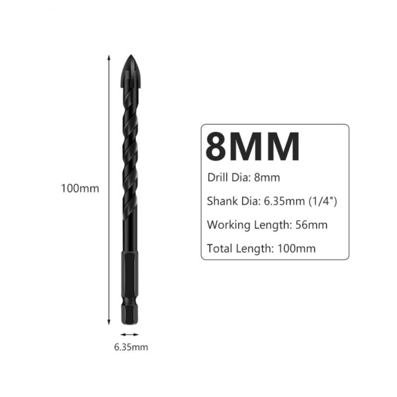 3-12mm Drill Bit Multifunctional Glass Triangle Di... – Grandado