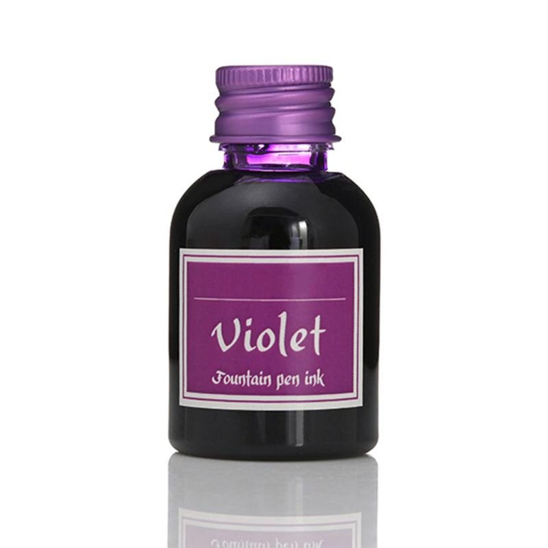 10Pcs 30ml Colorful Fountain Pen Ink Refilling Inks Stationery School Supplies D08A