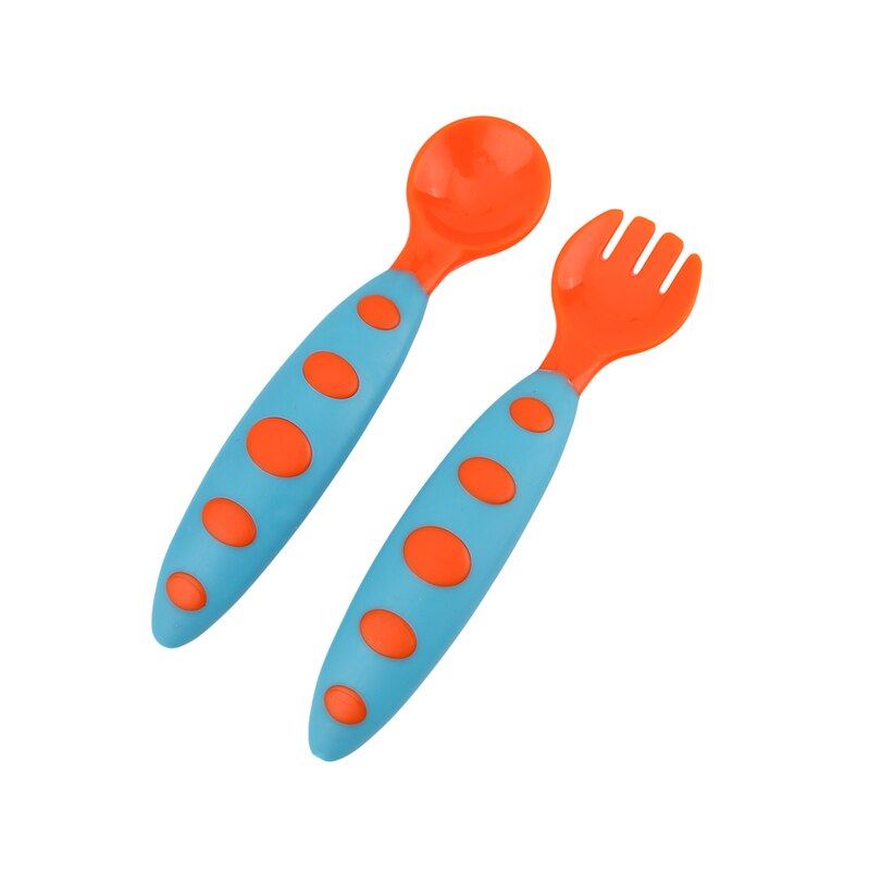 Baby Spoons Tableware Infant Children Soft Soup Fork Cochleare Baby Spoon Kitchen Utensils Kid Feeding Infant Spoon + Retail Box
