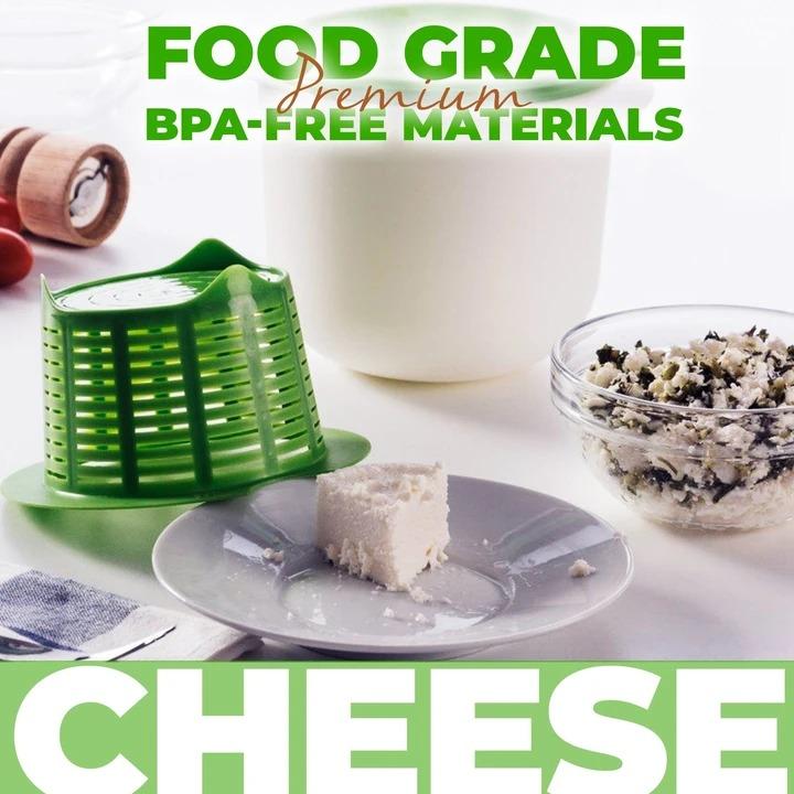 DIY Plastic Homemade Cheese Maker Homemade Cheese Maker Press Mold Kit Cheese Making Machine Set Soy Pressing Mould