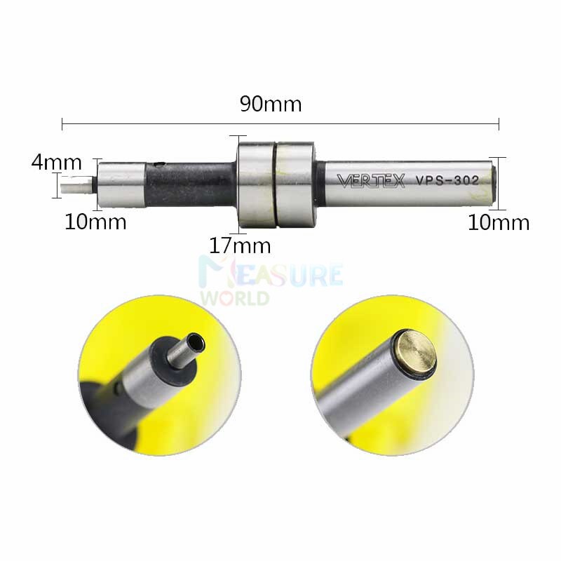 Mechanical Edge Finder Antimagnetic Ceramic Edge Finder Touch Point Sensor Optical Finder Quickly Locate Work Edges