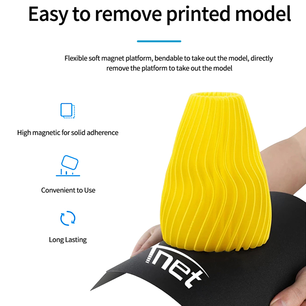 Anet – tapis de Table magnétique , bande autocollante douce pour A8 ET4 Ender 3 CR10 Mage S KP3S, pièces d&#39;imprimante 3D