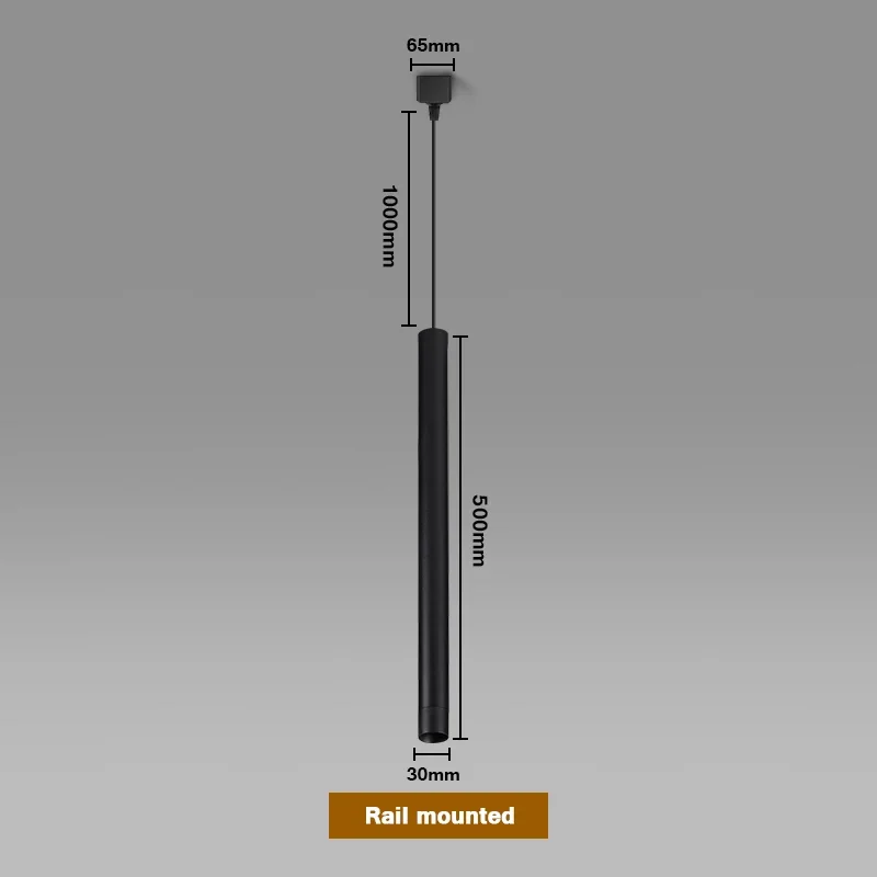 Luz de pista led luzes ponto cob lâmpada ferroviária 220v 110v luzes pingente teto loja roupas sala estar barra pendurado decoração iluminação: LIGHT BLUE / 5w / CINZA