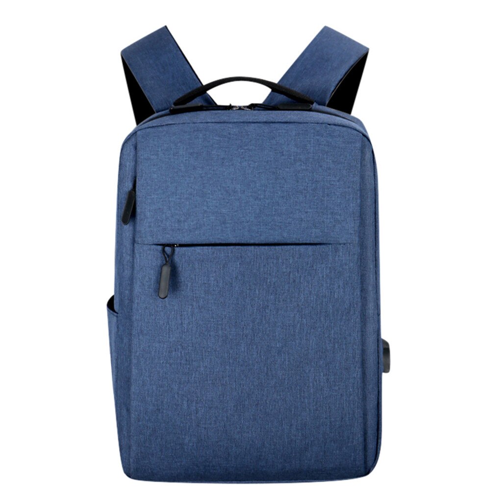 Multi-functional Men Backpacks Travel Bag Women School Bag Men Business Notebook Waterproof Travel Backpack#G20: Blue