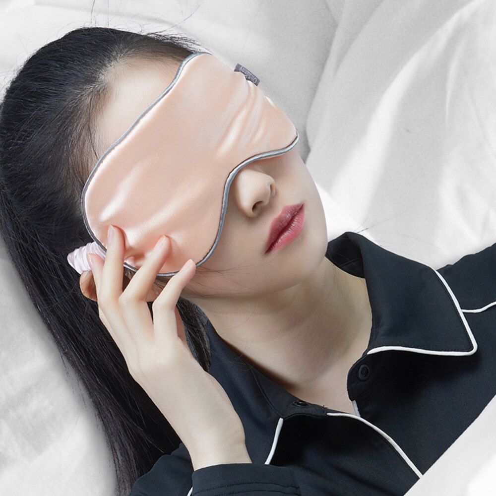 OhSunny Silk Sleep Eye Mask Dream Night Eye Cover Soft Relax Eyes Bandage Sleeping Blindfold Night Heath Relaxed Nap f Women Men