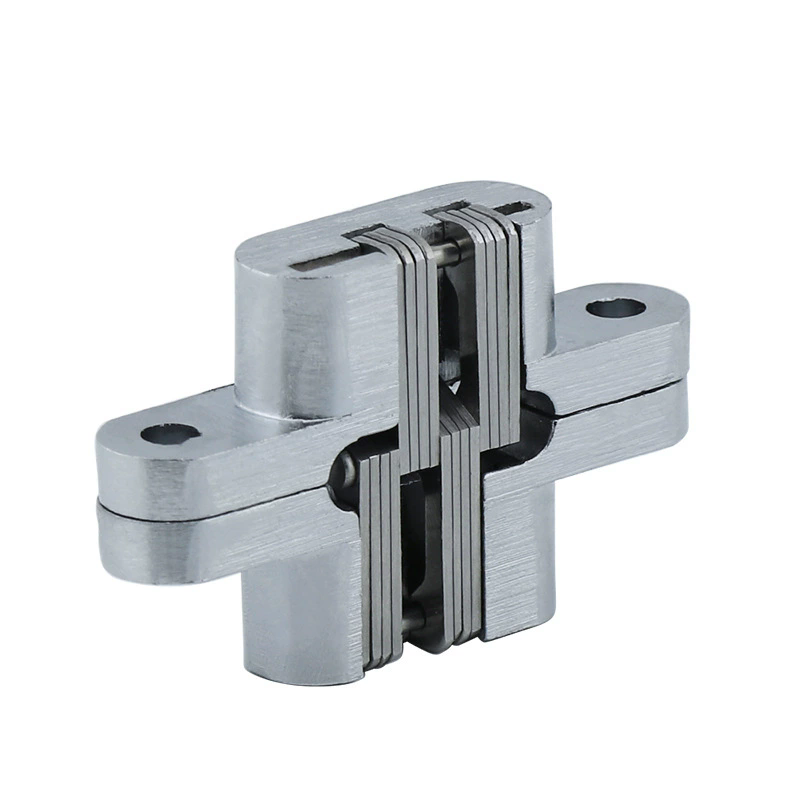 1PC Stainless Steel Hidden Hinges 180° Invisible Folding Window Door Hinge With Screws Furniture Hardware Accessories