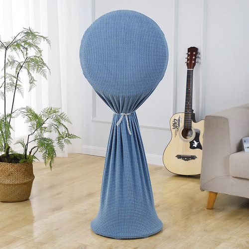 Electric Fan Cover Dust Cover Drawstring Washable Cartoon All-inclusive Appliances Floor Desktop Round Beautiful Fan Protective: 9