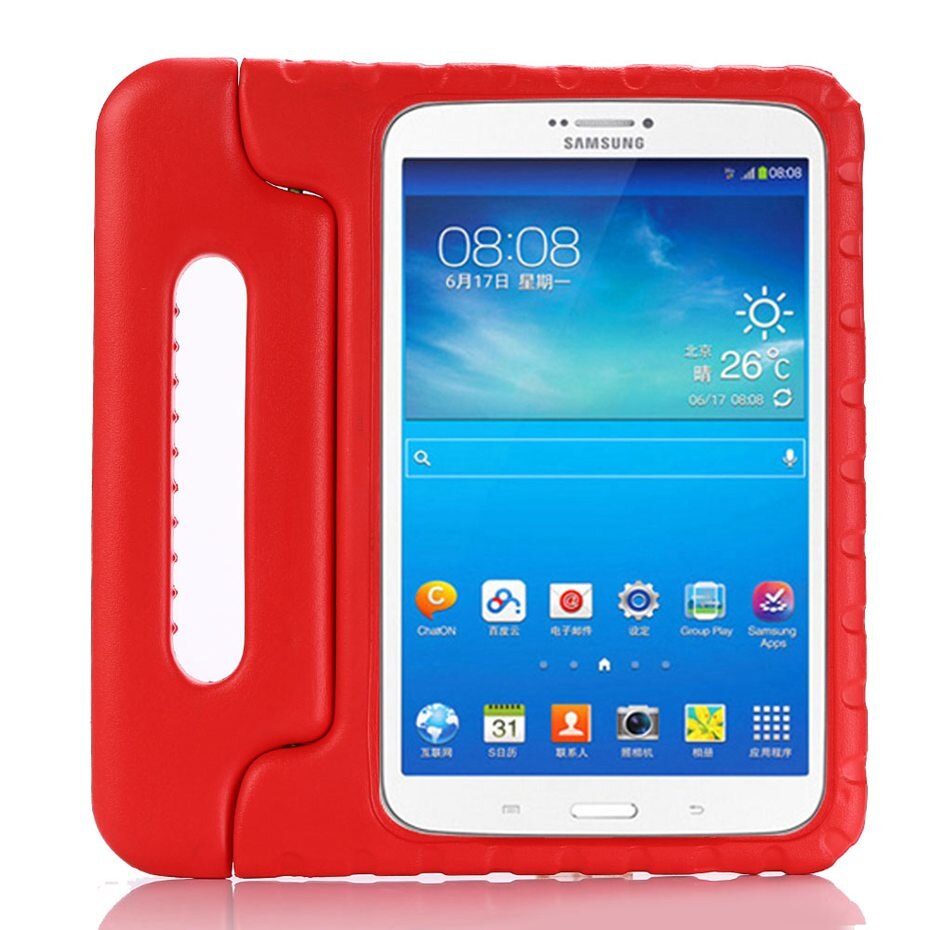 Case Voor Samsung Galaxy Tab E 9.6 T560 T561 Hand-Held Full Body Kids Kinderen Veilig Siliconen Voor SM-T560 tablet Cover