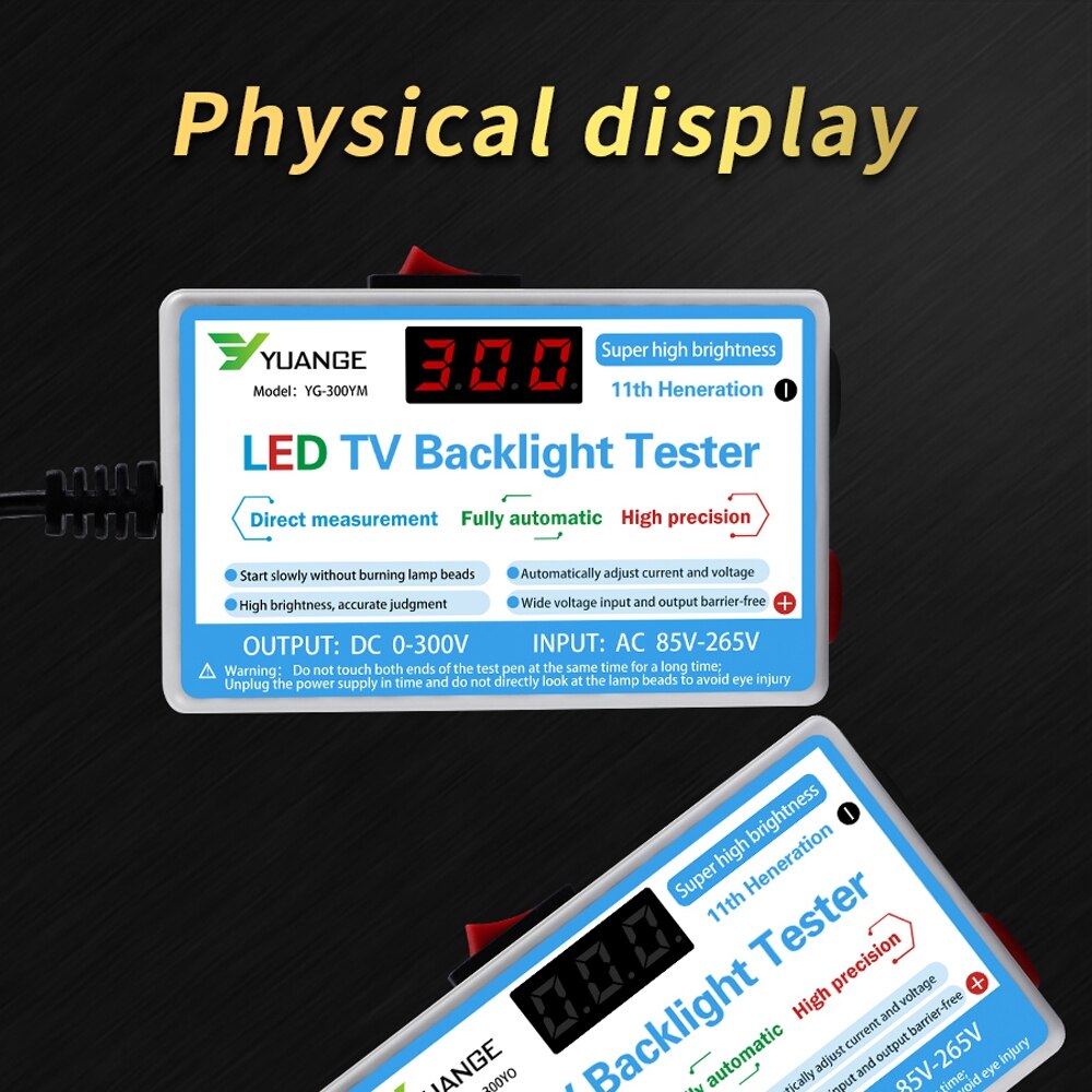 12W LED Tester LED Lamp TV LED Backlight Tester Multipurpose LED Strips Beads Test Tool Measurement Instruments for LED Light