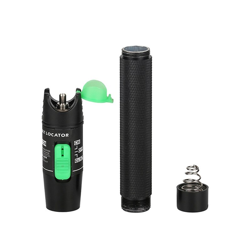 20MW Aluminium Alloy Visual Fault Locator Fiber Optic Cable Tester/VFL for FC,SC,ST & LC Adapter