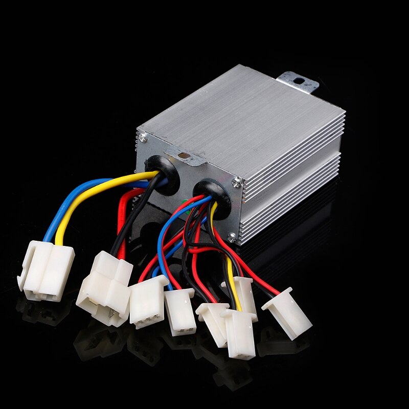 Controlador de cepillo de velocidad de Motor de DC 24V 500W 30A para bicicleta eléctrica, Scooter