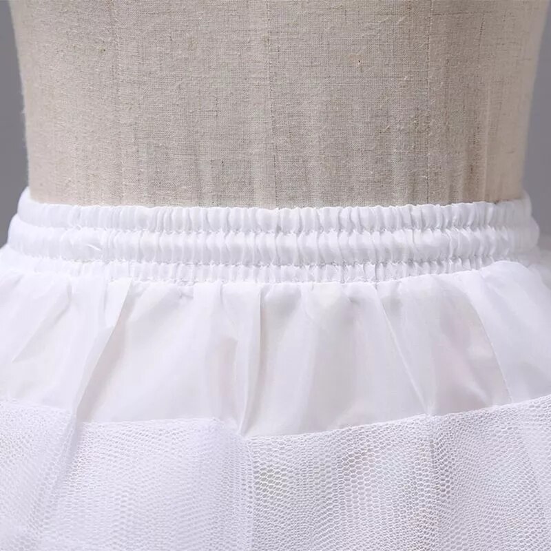 Falda corta sin enagua de aros para niñas, tutú con cintura elástica para Ballet, Cosplay, Lolita, 2023