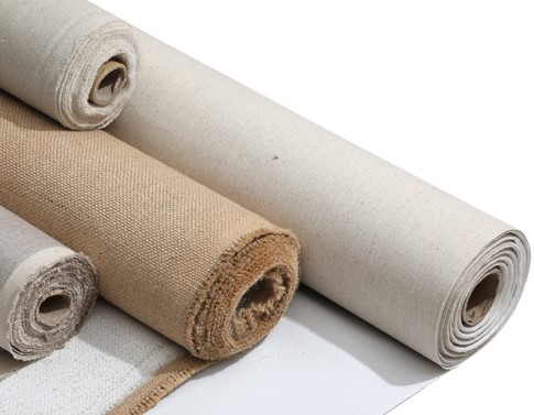 Linen Blend Primed Blank Canvas Layer Oil Painting Canvas acrylic painting 1m One Roll ,28/48cm Width