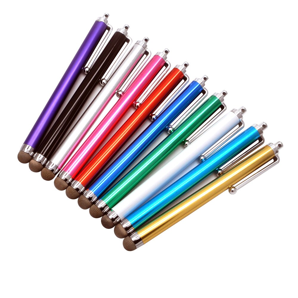 10 PCS/Lot Capacitive Touch Screen Stylus Pen For IPad Air Mini For Samsung xiaomi iphone Universal Tablet PC Smartphone Pencil