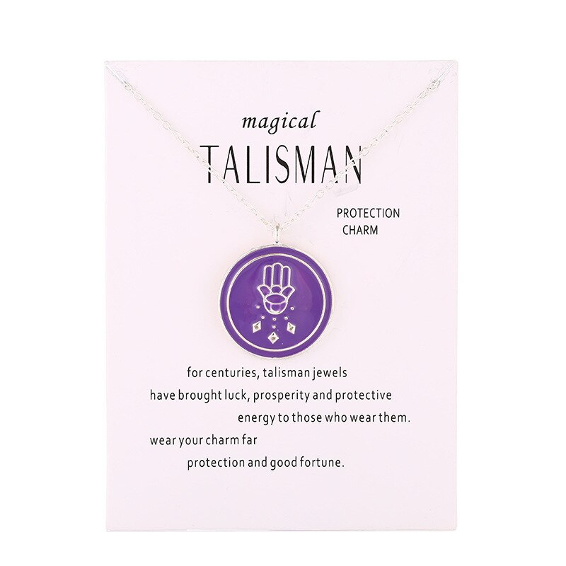 Aangekomen Magische Talisman Serie Glazuur Druppels Bergamot Boeddha Hanger Bescherming Charme Ketting Sieraden