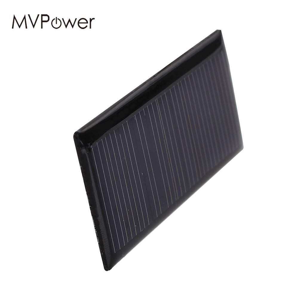 Solar Light Solar Cell Polysilicon Solar Charger Pane DIY Fast Charger Solar Panel 5V 40MA 0.22W Outdoor