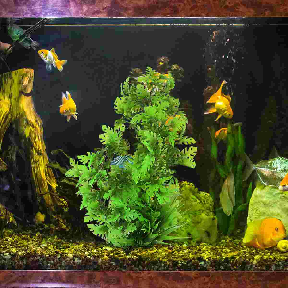 Aquariums Landscape Grass Lifelike Plant Decor Artificial Grass Aquarium Water Plant Fish Tank Grass Aquariums Ornament