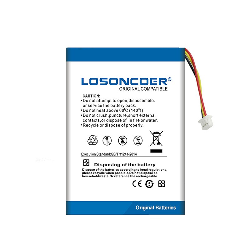 LOSONCOER Top Brand 100% 1000mAh AHB413645PCT Battery Wireless Bluetooth Headset for Sennheiser PXC 550 Battery AHB413645PCT