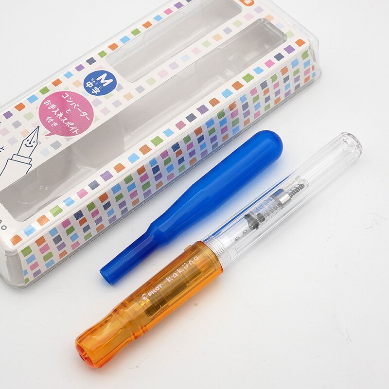 Kawaii Vulpen Originele Pilot Kakuno Inkt Pen Leuke Smiley Gezicht Briefpapier Kantoor Schoolbenodigdheden Beste Pennen Office: Golden / M 0.5mm