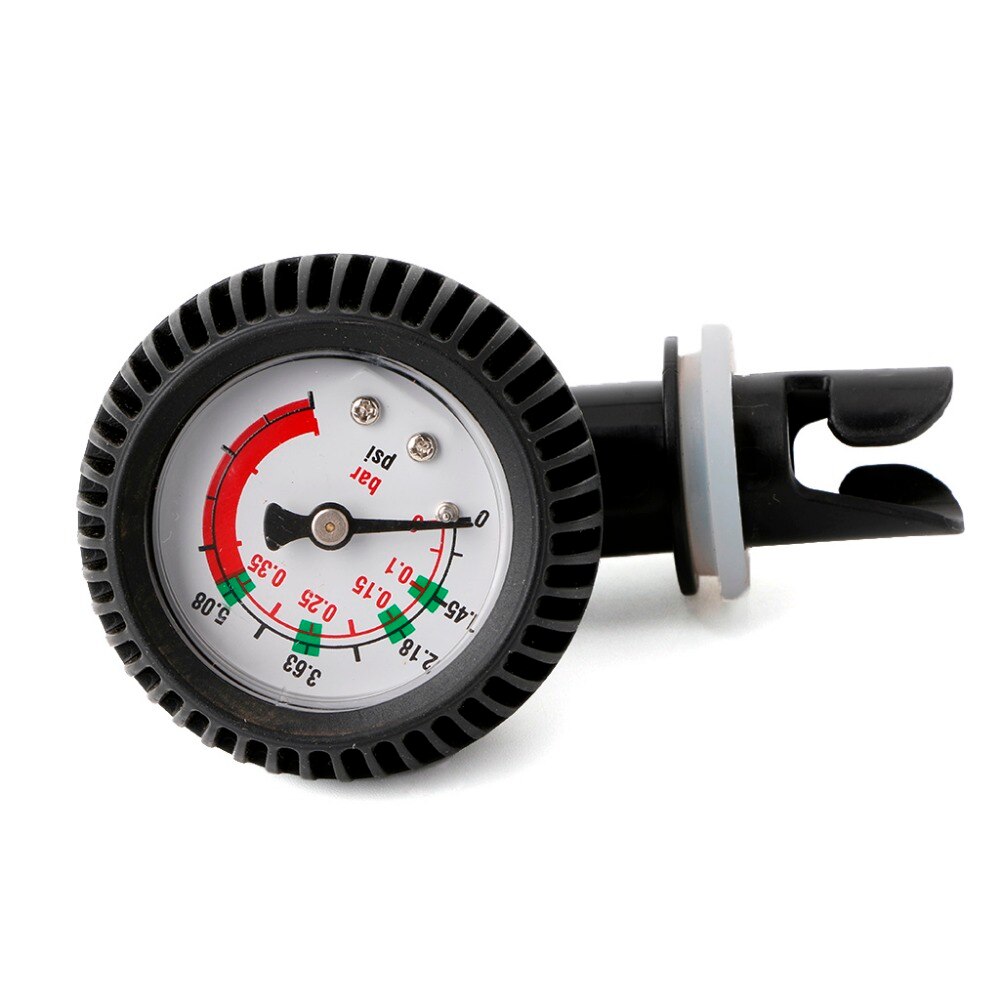 PVC pressure gauge air thermometer for inflatable boat kayak test air pressure valve connector climbing accessories