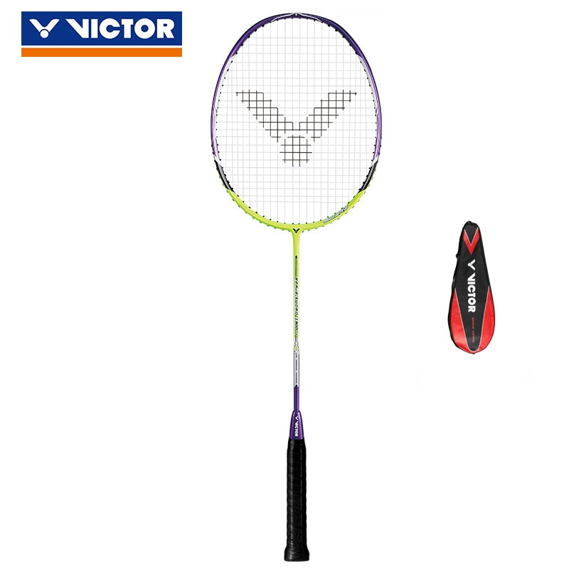 100% raqueta de Bádminton de carbono Original Victor con raqueta de bádminton BRS1900